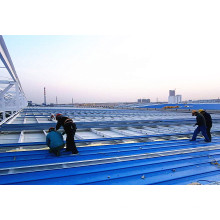 Atelier de construction en acier préfabriqué léger / entrepôt